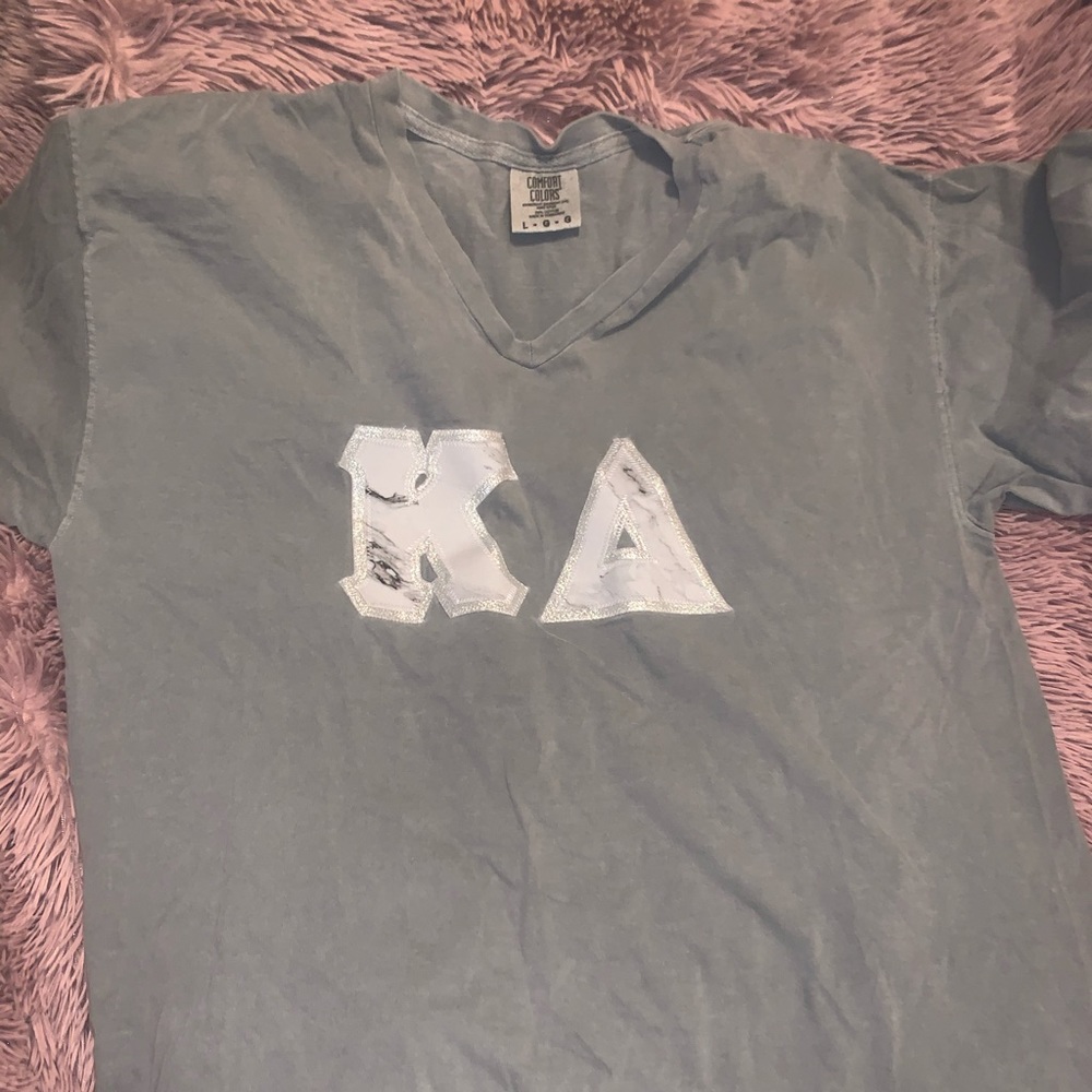 Kappa Delta letter shirt